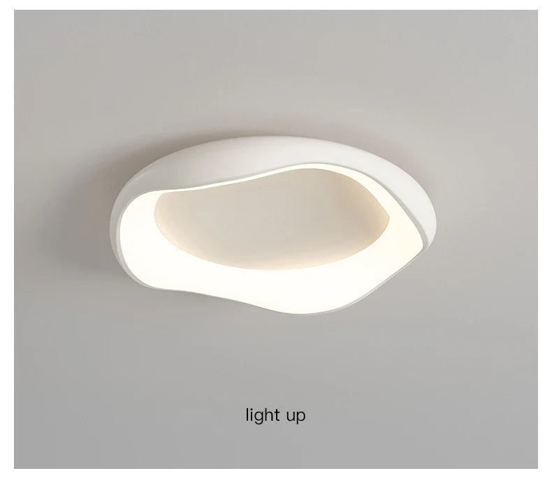 Minimalism Bedroom led Chandelier home Decor Smart light fixtures Modern Ceiling Lamp For Room Living dining Silver Black White