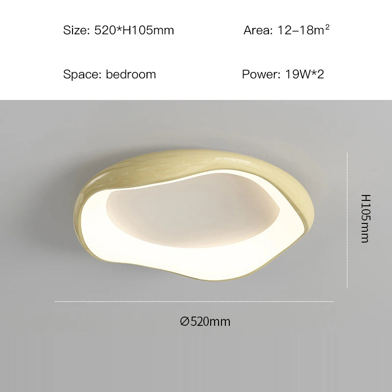 Minimalism Bedroom led Chandelier home Decor Smart light fixtures Modern Ceiling Lamp For Room Living dining Silver Black White