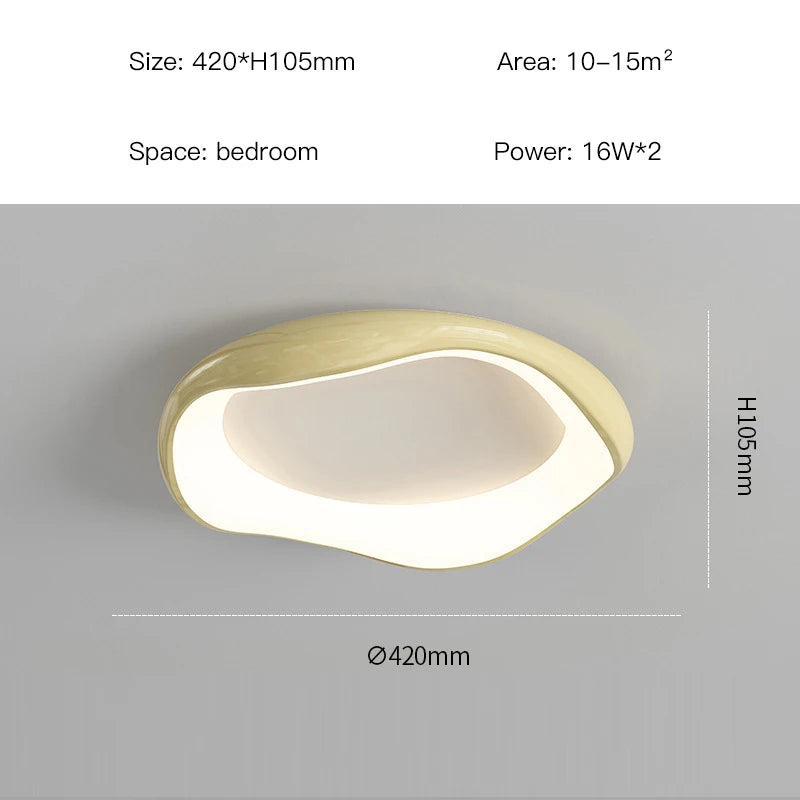 Minimalism Bedroom led Chandelier home Decor Smart light fixtures Modern Ceiling Lamp For Room Living dining Silver Black White
