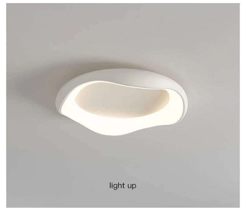 Minimalism Bedroom led Chandelier home Decor Smart light fixtures Modern Ceiling Lamp For Room Living dining Silver Black White