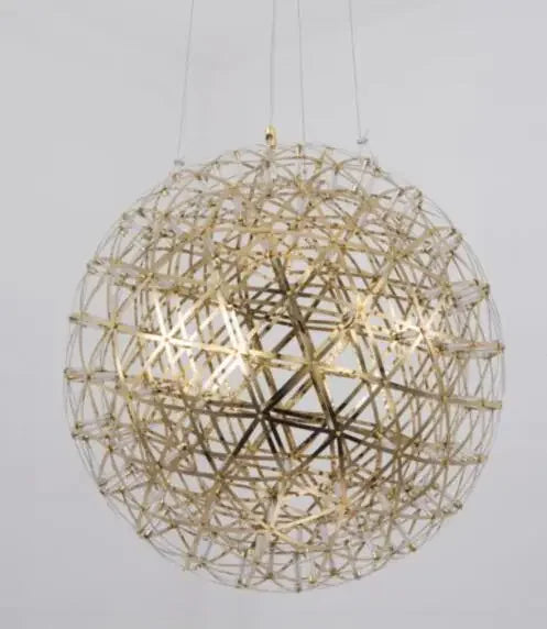 Modern Spark Ball Firework Stare Led Pendant Light Party Restaurant Decoration Ball Pendant Lamp For Living Room Light Fixture