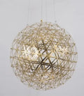 Modern Spark Ball Firework Stare Led Pendant Light Party Restaurant Decoration Ball Pendant Lamp For Living Room Light Fixture