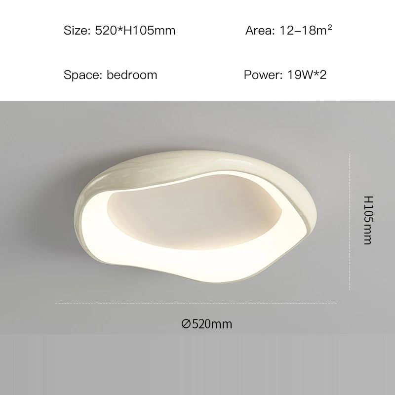 Minimalism Bedroom led Chandelier home Decor Smart light fixtures Modern Ceiling Lamp For Room Living dining Silver Black White