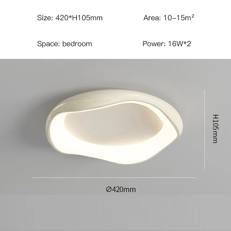Minimalism Bedroom led Chandelier home Decor Smart light fixtures Modern Ceiling Lamp For Room Living dining Silver Black White
