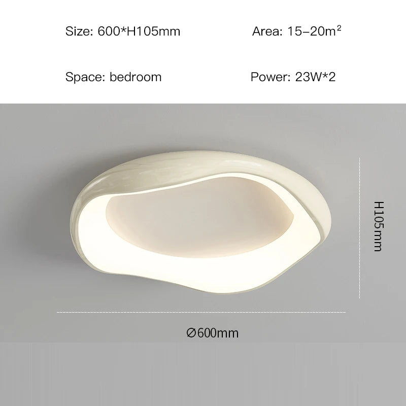Minimalism Bedroom led Chandelier home Decor Smart light fixtures Modern Ceiling Lamp For Room Living dining Silver Black White